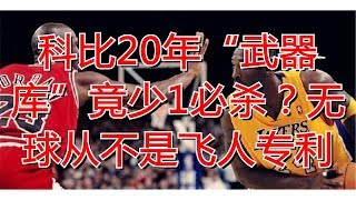 科比20年“武器库”竟少1必杀？无球从不是飞人专利