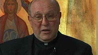 Fr. Gio Belanich talks about Croatian Relief Servicies on TV