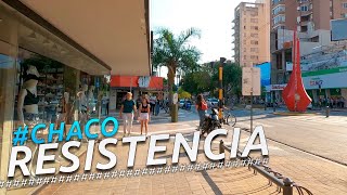 Recorriendo  RESISTENCIA CENTRO I CHACO I ARGENTINA I 4K Walking Tour VLOG