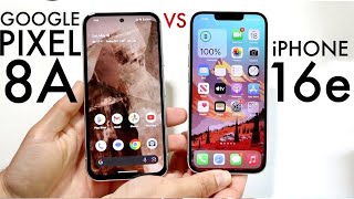 iPhone 16e Vs Google Pixel 8A! (Quick Comparison)