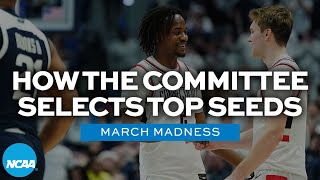 Andy Katz explains how the selection committee selects the top seeds