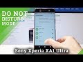 How to Set Up Silent Mode in Sony Xperia XA1 Ultra - Enable DND Mode / Do Not Disturb