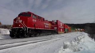 Winter 2018 ~ CN \u0026 CP in Northwestern Ontario