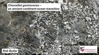 Chenaillet geotraverse - an ancient continent-ocean transition