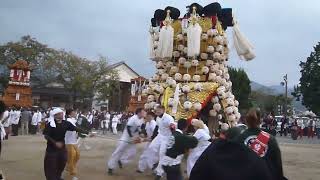 【西条祭り】石岡神社秋の例大祭2022年宮入（整理番号30097）