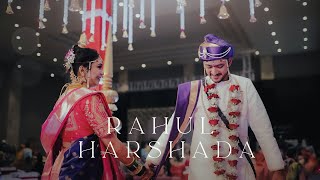 Rahul \u0026 Harshada Highlight I 4k I Luxury Grand Wedding