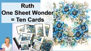 Ruth One Sheet Wonder = 10 Cards