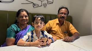 அப்பா அம்மா தம்பி கூட சின்ன ட்ரிப் போறோம் 🚎 | Appa birthday oru mini celebration 🥳 |#familtrip #vlog