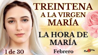 🔴🕊️INICIA: TREINTENA Y SANTO ROSARIO A LA SANTÍSIMA VIRGEN | 🌹LA HORA DE MARÍA