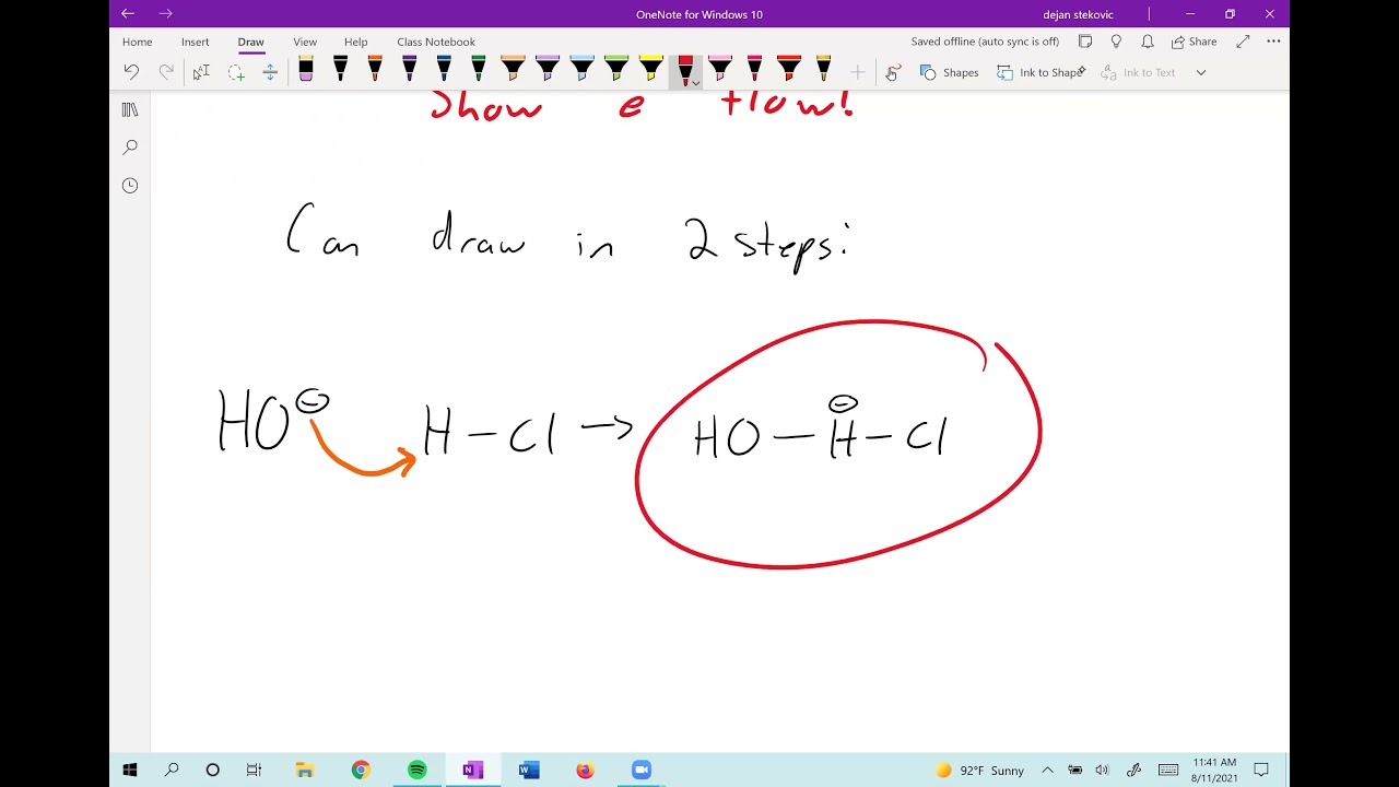 Chem102 Ch20 Pt15 Acid Base Rxn Mechanism Youtube