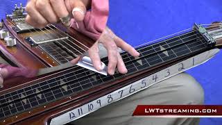 Playing Minor Chords in Open D Tuning - Lap Steel