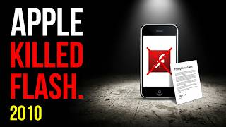 Flash Ran 98% of the Web. Apple Killed It With One Letter.