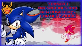 MUGEN New Shadic Edit Teaser 1; Air Specials and new Power Ups