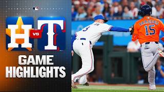 Astros vs. Rangers Game Highlights (5/25/26) | MLB Highlights