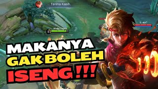 DI ISENGIN AWAL-AWAL SAMA MUSUH, YA KITA RATAKAN - MOBILE LEGENDS BANG BANG GAMEPLAY HERO YIN #mlbb