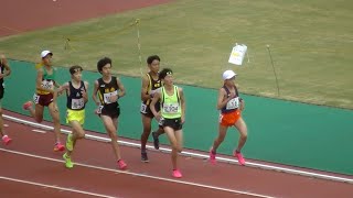 20231014福岡県中学新人陸上 2年男子1500m決勝