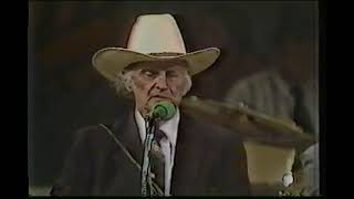 Bill Monroe Live at the Grand Ole Opry, circa 1980