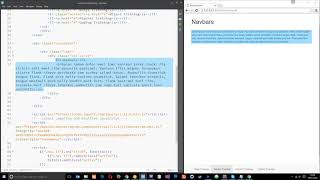 Bootstrap Tutorial 17 Navbars