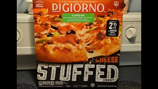 DiGiorno Stuffed Crust Supreme Pizza | KimTownselYouTube