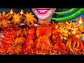 ASMR SPICY SEAFOOD BOIL *makanan laut pedas* 먹방 MUKBANG MASSIVE Eating Sounds