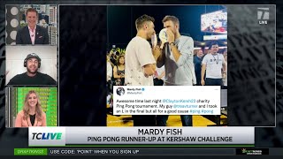 Tennis Channel Live: Andy Roddick Pokes Fun at Mardy Fish
