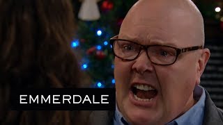 Emmerdale - Chas' Grief Implodes and She Tells Paddy She Hates Him