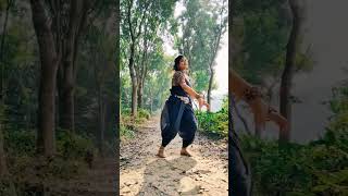 Pindare polasher bon 💛💚|| Folk Song \u0026 Dance || Riya Sen Choreography