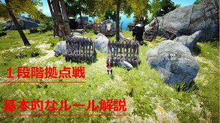 黒い砂漠PC版　１段階拠点戦の仕様基本解説　Part.1