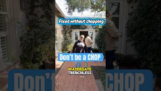 Now you know…chopping and breaking to fix leaks is history Watergate Trenchless #stopleaks #bespoke