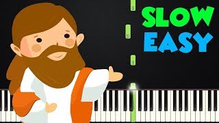 Jesus Loves Me - Listener Kids | SLOW EASY PIANO TUTORIAL + SHEET MUSIC by Betacustic