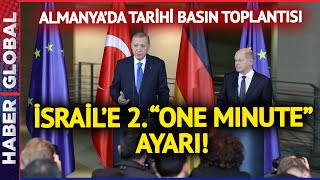 Cumhurbaşkanı Erdoğan'dan Almanya'da Tarihi Açıklamalar! Erdoğan - Scholz Ortak Basın Toplantısı