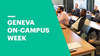 Online MBA - Geneva On-Campus Week - EU Business School