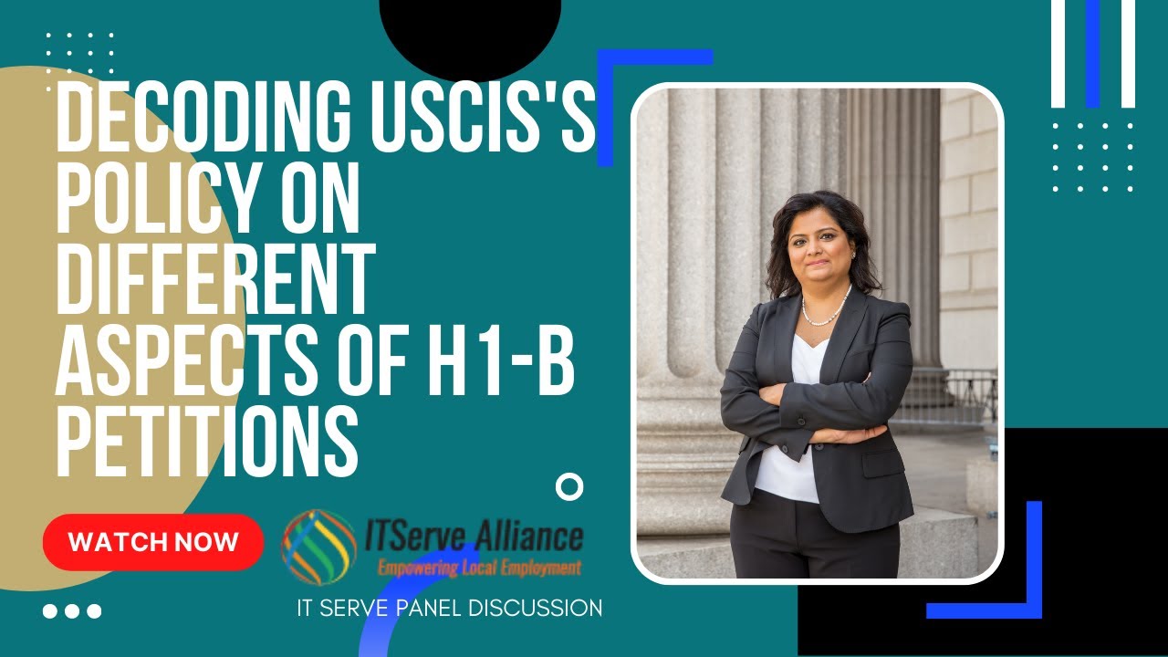 Decoding USCIS'S Policy On Different Aspects Of H1-B Cap Season ...