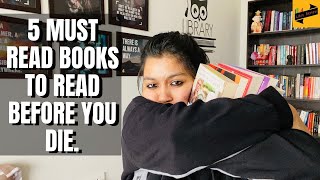 TOP 5 books to improve the QUALITY OF YOUR LIFE | Libro review | Must read books| Best books to read