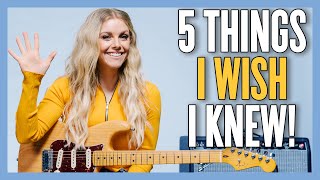 What I Wish I Knew When I Started Playing Guitar (feat. @lindsayell)