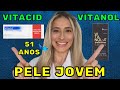 5 Meses usando VITACID/VITANOL Como eu uso, quanto tempo usar? Saiba os erros!