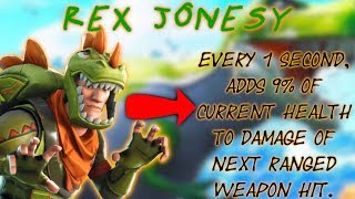 REX JONESY! // RANGE DAMAGE SOLDIER! // Fortnite Save The World