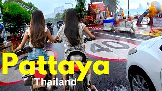 Pattaya Thailand Motorbike Safety \u0026 Beach Views BIG BIRDS \u0026 Tortoise