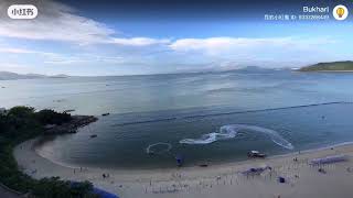 #Silver beach 🏝️ Huizhou day 1 #beach vibes #sea life #beach in Huizhou #south of china