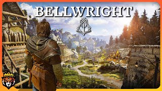 DAY 1 of Bellwright Gameplay - Medieval Survival Open-World Crafting Game!