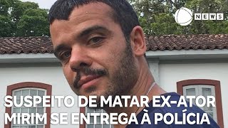 Um dos suspeitos de matar o ex-ator mirim João Rebello se entrega à polícia