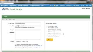 CINAHL Search History Export