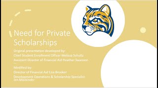 Need for Private Scholarships