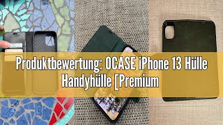 Produktbewertung: OCASE iPhone 13 Hülle Handyhülle [Premium PU Leder] [Kartenfach] [Magnetverschluss