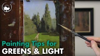 How to Paint a Forest Meadow - Oil Painting Landscape Tutorial