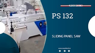 WOODTECH - MODEL - PS 132 - SLIDING  PANEL SAW #woodtechchannel #factoryshorts #panelsaw