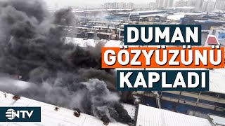 İstanbul Başakşehir'de Korkutan Fabrika Yangını! | NTV