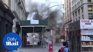 Steam Pipe Explodes In Manhattan S Flatiron District