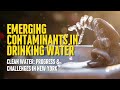 Emerging Contaminants in Drinking Water - Clean Water: Progress and Challenges in New York