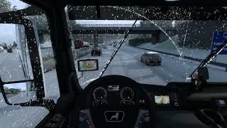 MAN TGX EURO 6 winter drive | Euro Truck Simulator 2